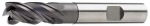 VHM Ø 6,0 mm Z=4 ca.35/38° Flachstirn abg. Inox (M)